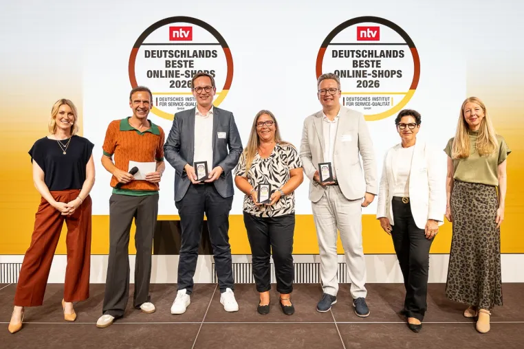 Bild: Werbemittel24.com bei „Deutschlands Beste Online-Shops 2026" in der Kategorie Werbemittel ausgezeichnet