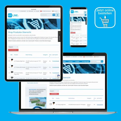 NEU!: DER HY-LINE ONLINE SHOP Bild: NEU!: DER HY-LINE ONLINE SHOP