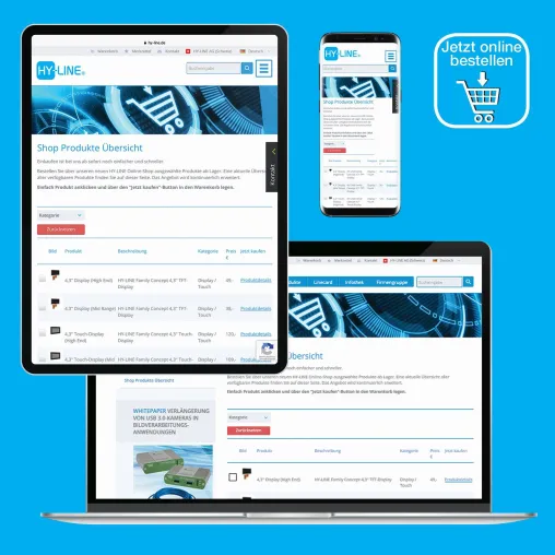 Bild: NEU!: DER HY-LINE ONLINE SHOP