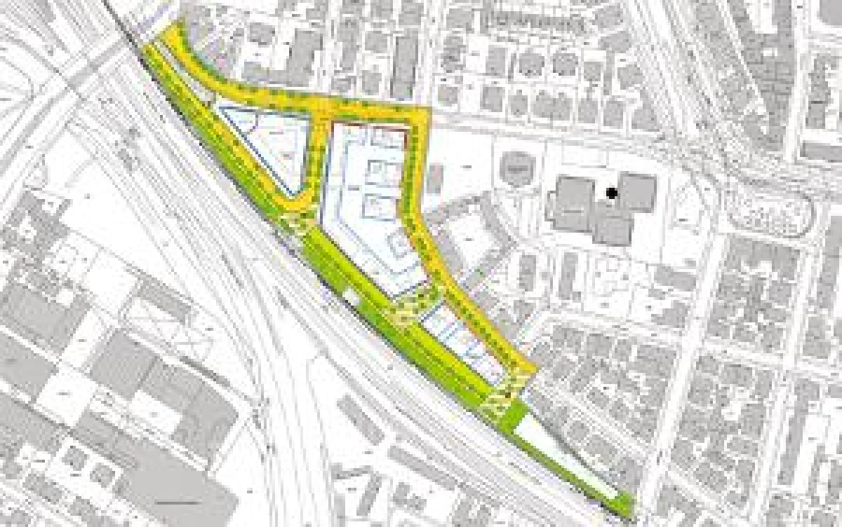 Planzeichnung Bebauungsplan (Bild: Stadt Augsburg)