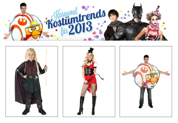 Bild: Karneval-Kostümtrends 2013