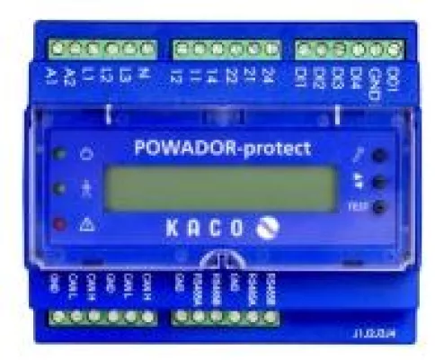 KACO new energy bündelt NA-Schutz und Leistungssteuerung in einem Gerät Bild: KACO new energy bündelt NA-Schutz und Leistungssteuerung in einem Gerät