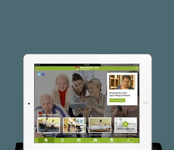Erste Schulungs-App für pflegende Angehörige gewinnt Health Media Award Bild: Erste Schulungs-App für pflegende Angehörige gewinnt Health Media Award