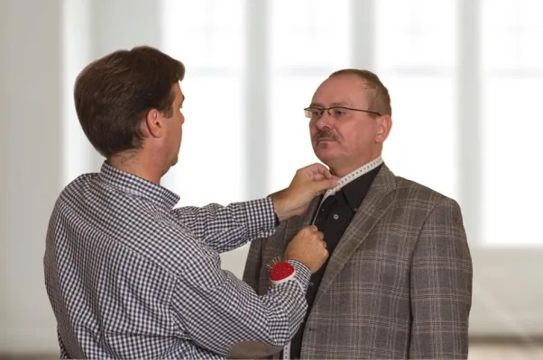 Bild: Männermode mit Service