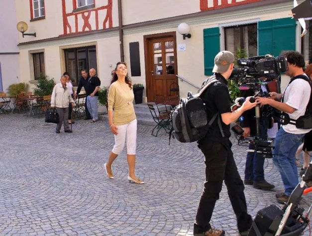 Heike Renner als Gast bei der SonntagsTour vom SWR-Fernsehne Bild: Heike Renner als Gast bei der SonntagsTour vom SWR-Fernsehne