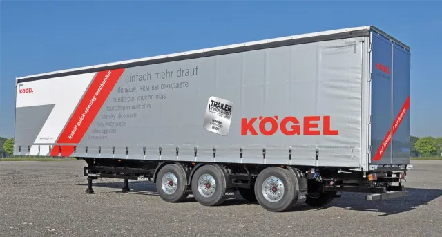 Bild: Kögel Hybrid-Schnellverschluss gewinnt den Branchenpreis Trailer Innovation 2013