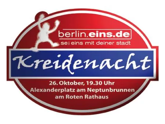 berlin.eins.de Kreidenacht, die Vorbereitungen laufen auf vollen Touren Bild: berlin.eins.de Kreidenacht, die Vorbereitungen laufen auf vollen Touren