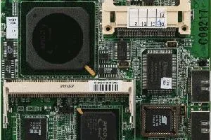 Bild: ETX-701-Computer on Module mit AMD Geode LX Prozessor