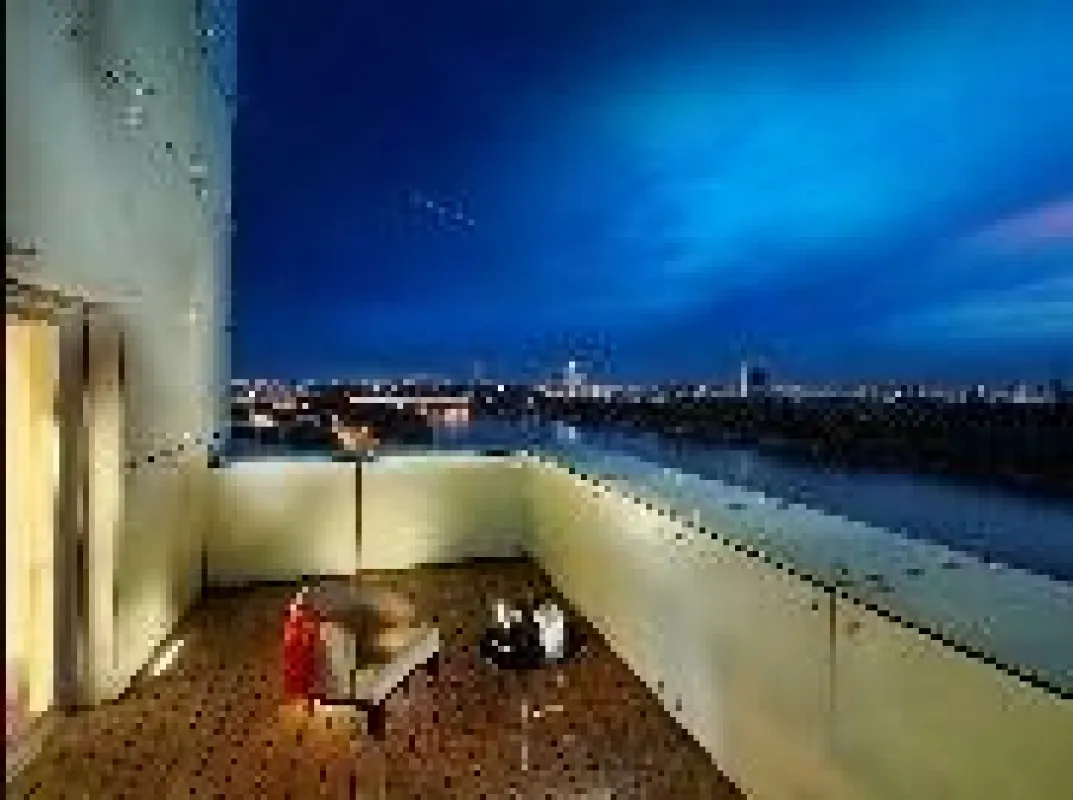 Terrasse der Präsidentensuite, Kempinski Hotel River Park, Bratislava