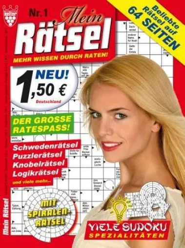 Rätsel und Erlebnispresse mit Hochkonjunktur - Martin Kelter Verlag mit drei neuen Titeln im November Bild: Rätsel und Erlebnispresse mit Hochkonjunktur - Martin Kelter Verlag mit drei neuen Titeln im November