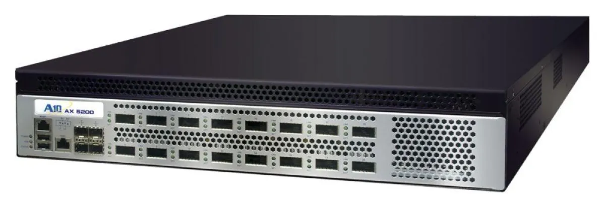 Ab sofort vermarktet entrada die Load Balancing-Plattformen der AX Series von A10 Networks. Im Bild das Flaggschiff AX-5200.