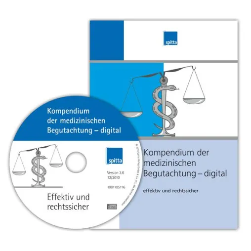 Bild: Kompendium der medizinischen Begutachtung – digital effektiv und rechtssicher