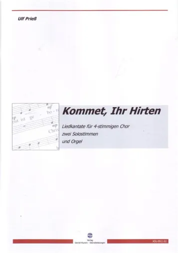 Bild: Neuerscheinung: Liedkantate "Kommet, Ihr Hirten" von Ulf Prieß