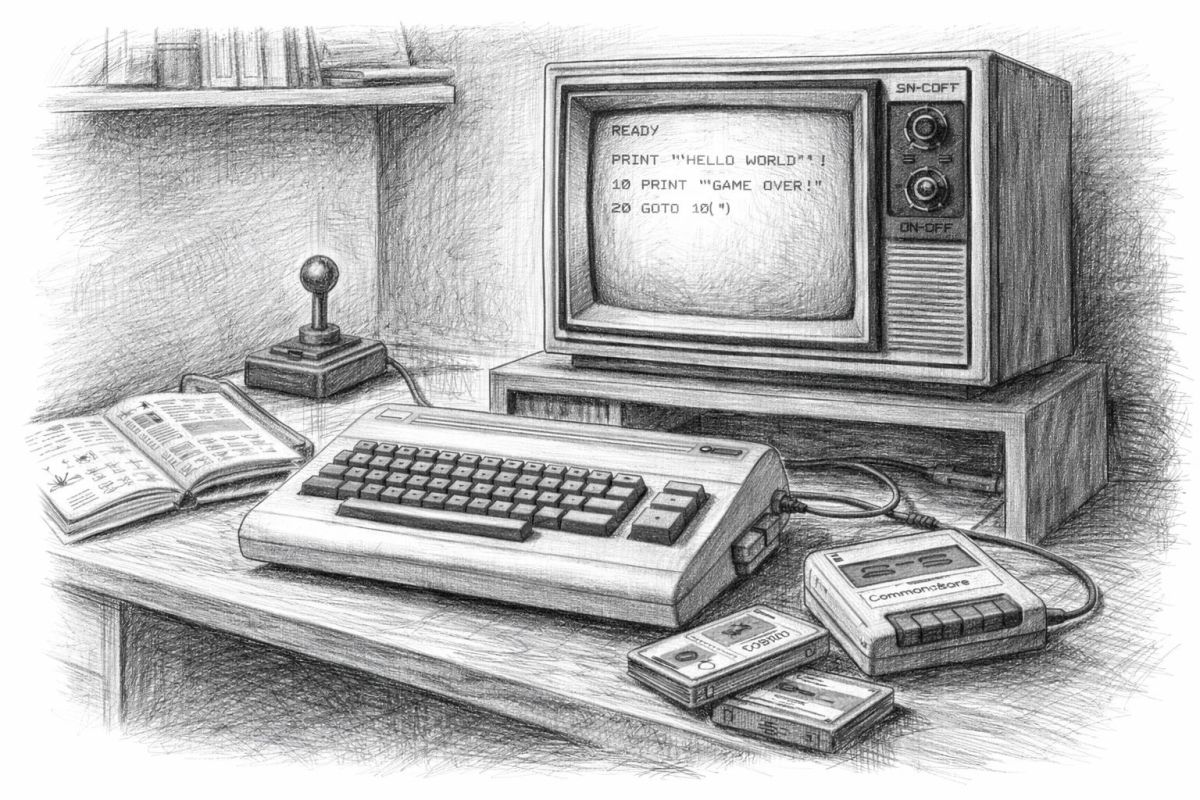 Vom Commodore C16 bis WordPress: Eine Reise von Heimcomputern über DSL bis zu Content-Systemen