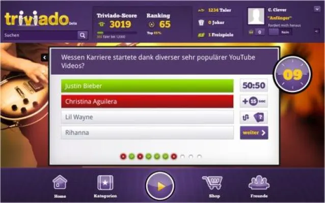 Bis zu 1,3 Millionen Aufrufe am Tag: Deutschlands größtes Wissensquiz-Portal Triviado erfolgreich gestartet Bild: Bis zu 1,3 Millionen Aufrufe am Tag: Deutschlands größtes Wissensquiz-Portal Triviado erfolgreich gestartet
