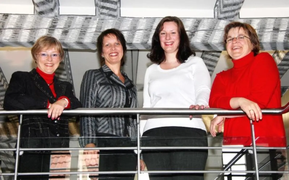 Ursula Klenk, Martina Bock, Constanze Link und Brigitte Schäfer (v.li.). Foto: Sabine Ellwanger