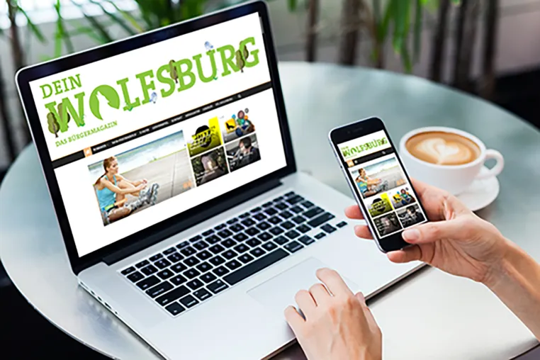 Neue Ausgabe des Bürgermagazins DEIN WOLFSBURG Bild: Neue Ausgabe des Bürgermagazins DEIN WOLFSBURG