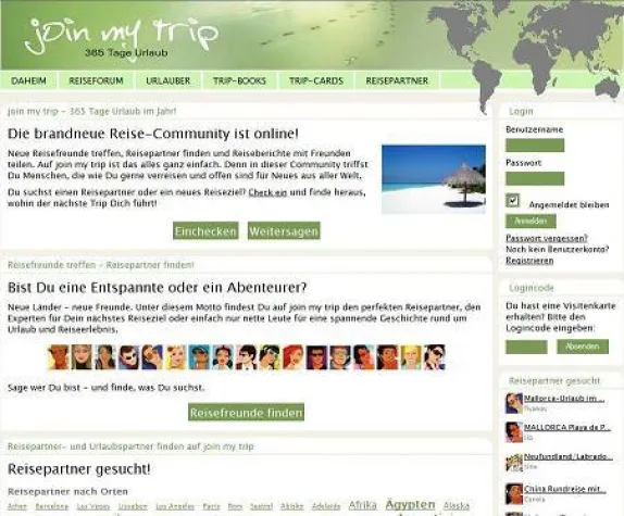 Alleine reisen war gestern - Neuartige Reise-Community join my trip findet für jeden Trip den passenden Partner Bild: Alleine reisen war gestern - Neuartige Reise-Community join my trip findet für jeden Trip den passenden Partner