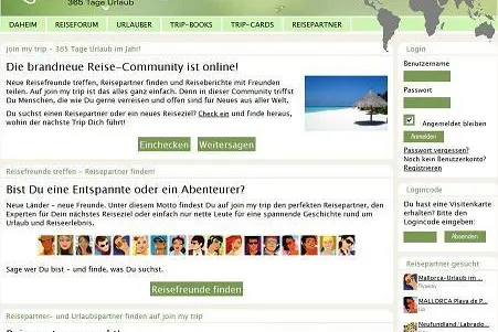 Alleine reisen war gestern - Neuartige Reise-Community join my trip findet für jeden Trip den passenden Partner Bild: Alleine reisen war gestern - Neuartige Reise-Community join my trip findet für jeden Trip den passenden Partner