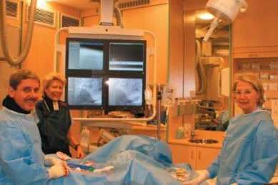 Bild: Dr. Heyer Herzkatheter Labor Salzburg mit neuer Technik