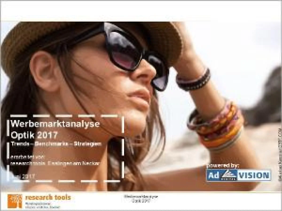 Werbemarktanalyse Optik 2017