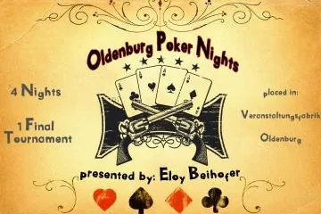PokerPapst: Beihofers "Oldenburg Poker-Nights" gehen in die 2. Runde Bild: PokerPapst: Beihofers "Oldenburg Poker-Nights" gehen in die 2. Runde