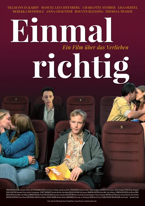 Ein vergnüglich-tiefsinniger Film über das Verlieben mit Tillmann Eckardt und Manuel Leuchte (© Holger Borggrefe)