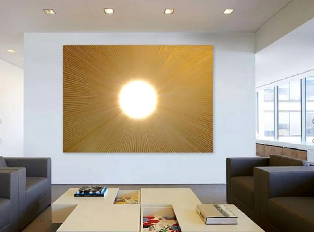 Sonne 140 x 100 x 4 Ralf Hasse