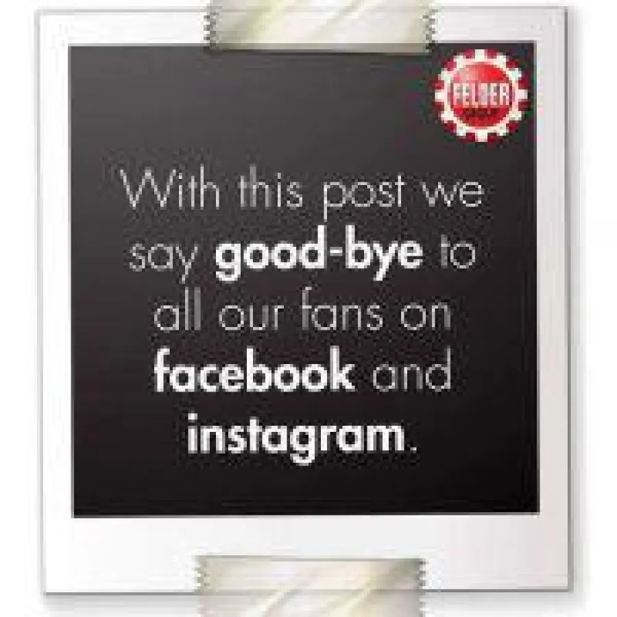 #deletefacebook auch beim Holzbearbeitungsmaschinen-Hersteller Felder Gruppe