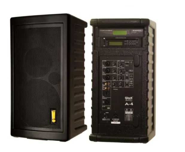 Bild: Es ist soweit, das neue portable All-in-one-Akkulautsprechersystem Glock Audio® A-4 ist da!