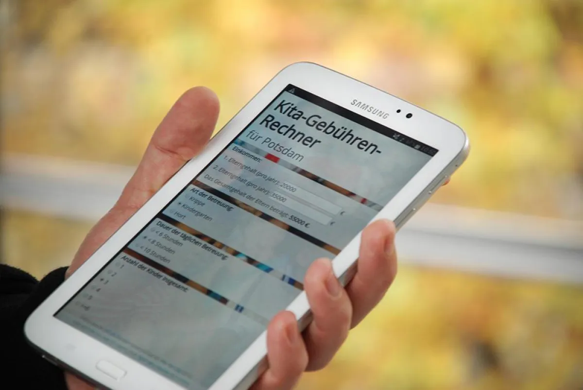 Der Kita-Gebühren-Rechner für Potsdam, ein Beispiel für Open Data Anwendungen