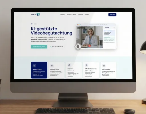 Bild: JourF'x Videobegutachtung made in Germany: Von der Terminvorbereitung bis zum fertigen Protokoll