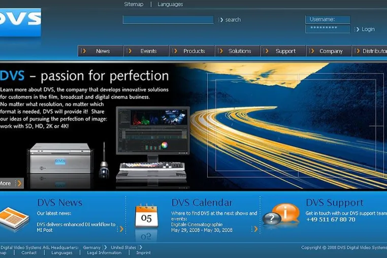 Bild: VisionConnect realisiert Website-Relaunch für DVS – passion for perfection