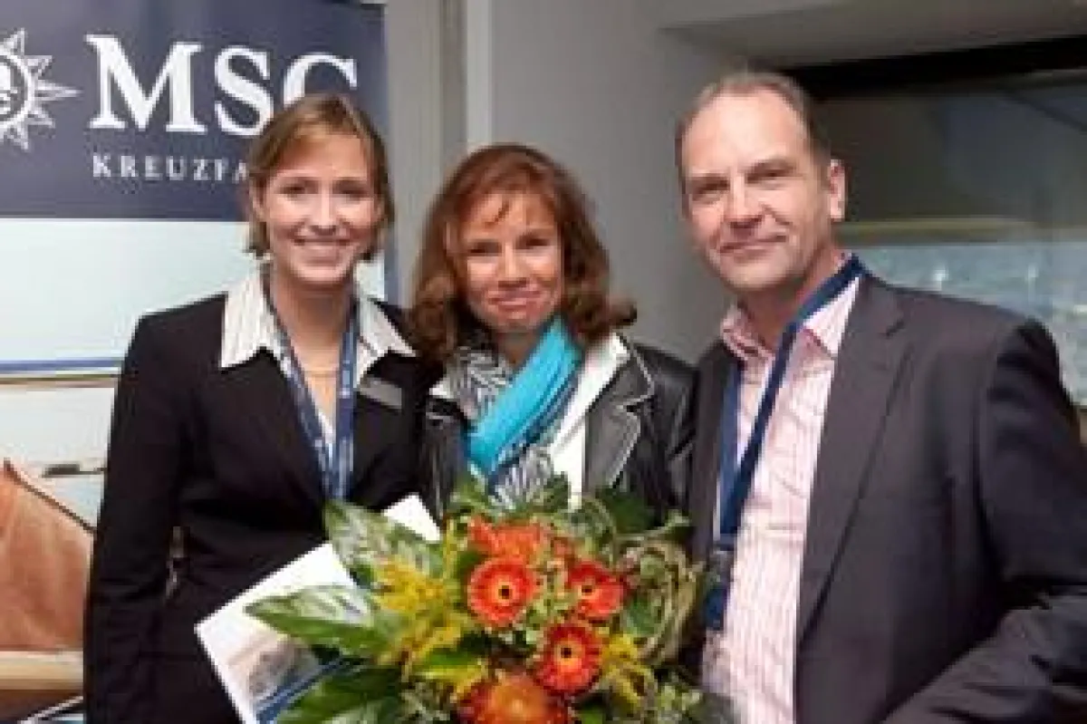 Der 100.000. MSC Club Kunde