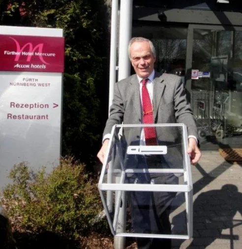 Bild: Premiere: Franzosen in Nordbayern wählen im Fürther Mercure Hotel
