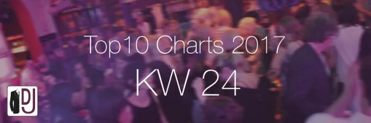 Bild: Aktuelle Top Ten-Charts KW 24/2017