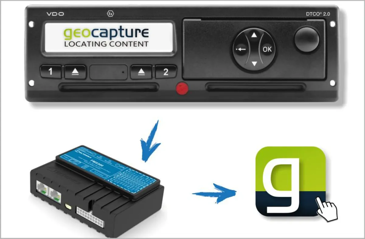 Automatischer Tachodownload dank GPS-Ortung