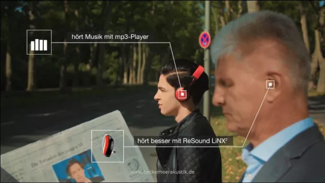 Bild: Individualisierbare Hörakustiker-Videos nominiert für COMPRIX 2016: Filme zum smarten Hörgerät ReSound LiNX²