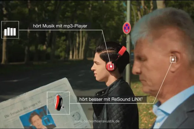Bild: Individualisierbare Hörakustiker-Videos nominiert für COMPRIX 2016: Filme zum smarten Hörgerät ReSound LiNX²