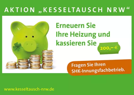 Bild: Kampagne Kesseltausch NRW: Bereits 2.109 Anträge abgewickelt