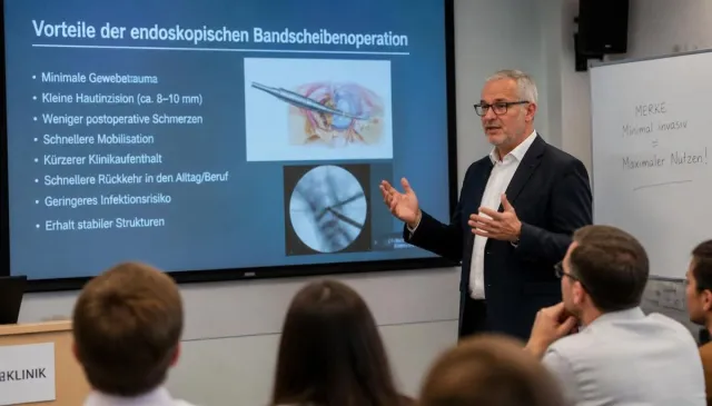 Bild: Endoskopische Bandscheibenoperation vs. klassische OP - Vorteile und Unterschiede moderner Behandlungsmethoden