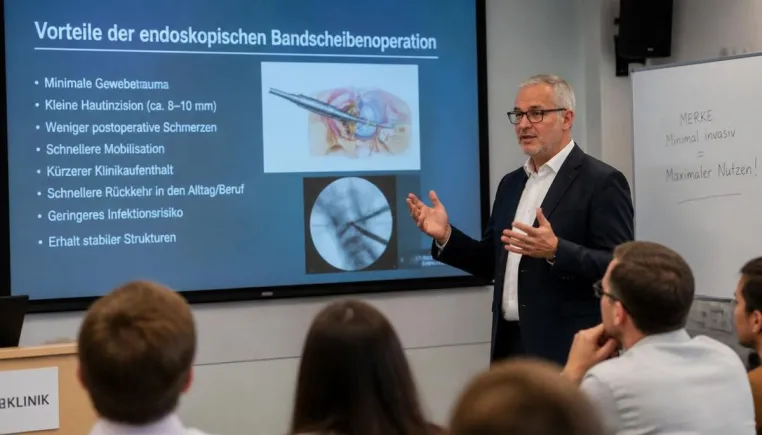 Bild: Endoskopische Bandscheibenoperation vs. klassische OP - Vorteile und Unterschiede moderner Behandlungsmethoden