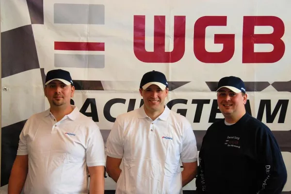 Bild: Die Fahrer des WGB Racingteam stehen fest