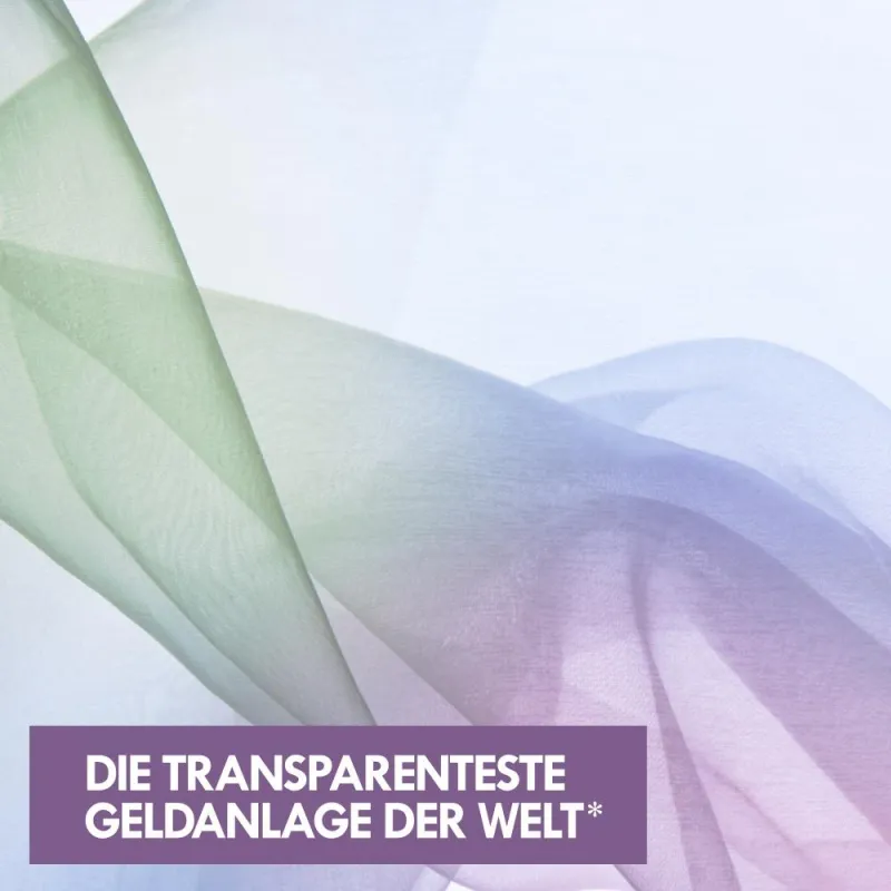 Die Transparenteste Geldanlage der Welt