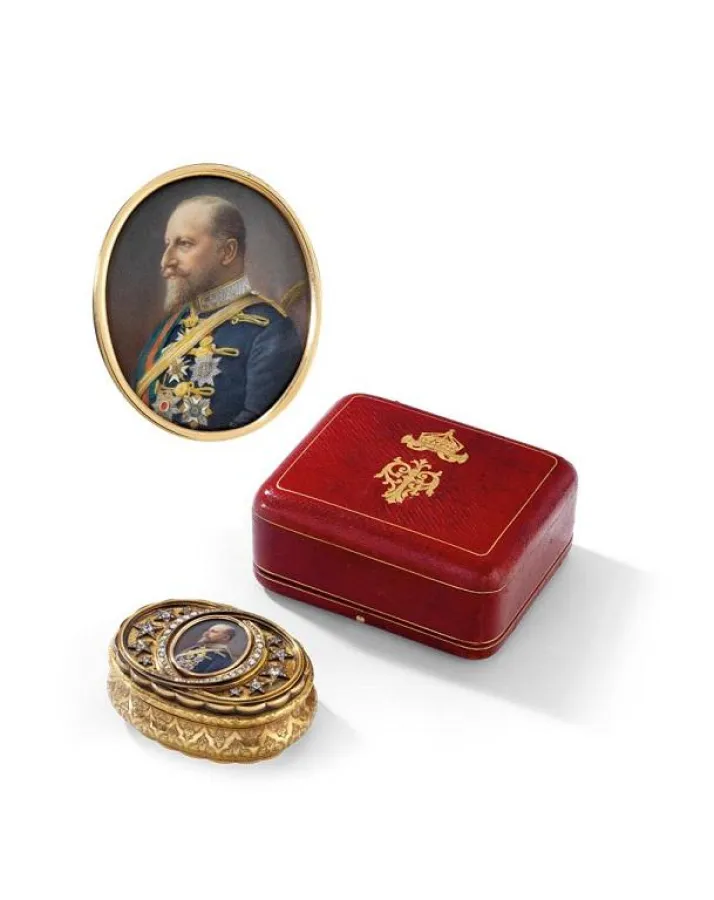 Höfische Präsentationsdose des Königs Ferdinand I.