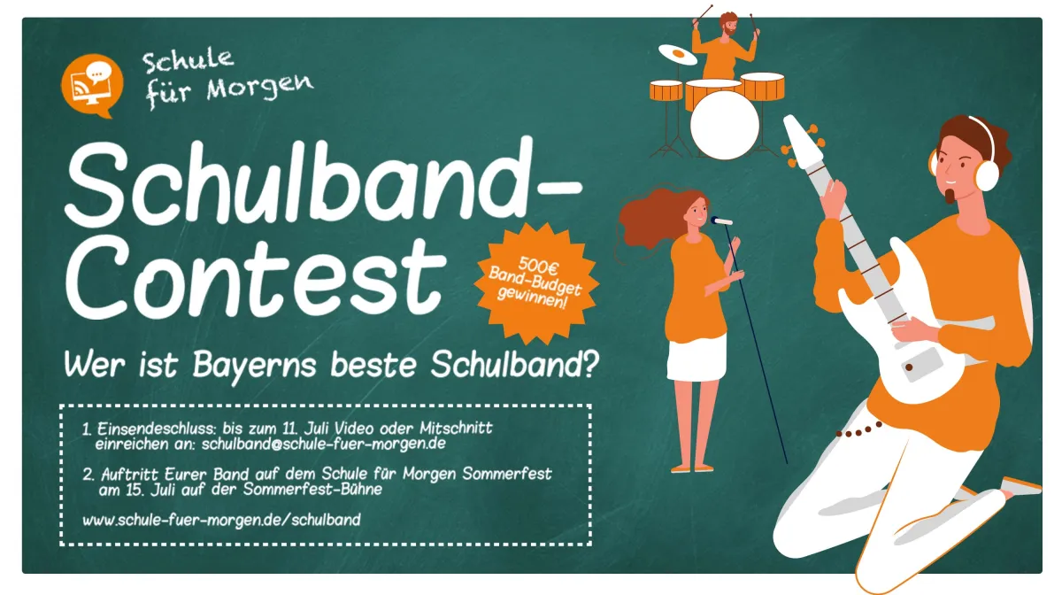 Schulband Contest (© Schule für Morgen)