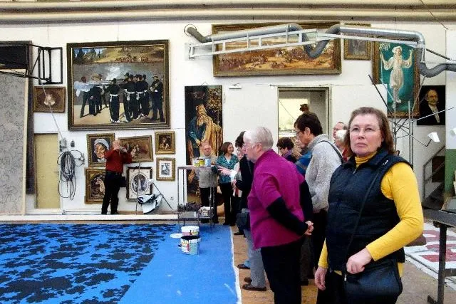 Fit für Ruhr.2010: Kursus "Kulturführerschein®“ ermöglichte Blick hinter die Kulissen des Kulturbetriebs Bild: Fit für Ruhr.2010: Kursus "Kulturführerschein®“ ermöglichte Blick hinter die Kulissen des Kulturbetriebs