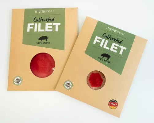 Bild: MyriaMeat präsentiert Weltneuheit: Echtes Schweinefleisch ohne Schlachtung
