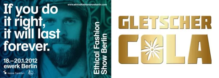 Bild: GletscherCola unterstützt die Ethical Fashion Show in Berlin