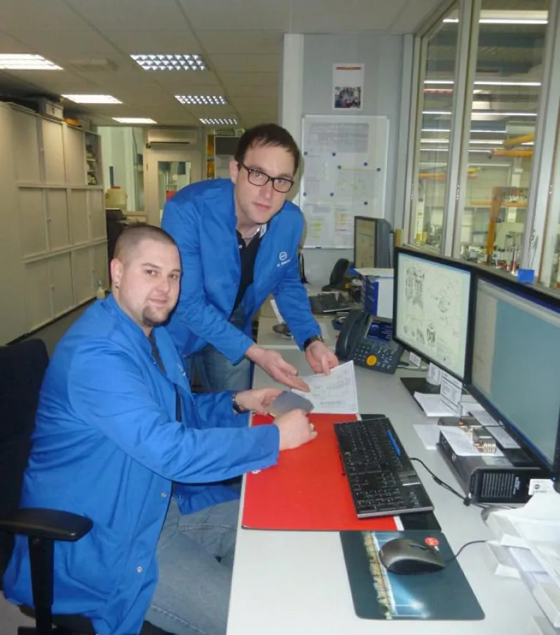 Lothar Bauer (li.) und Mathias Bleicher